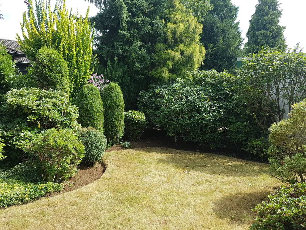 gepflegter Garten