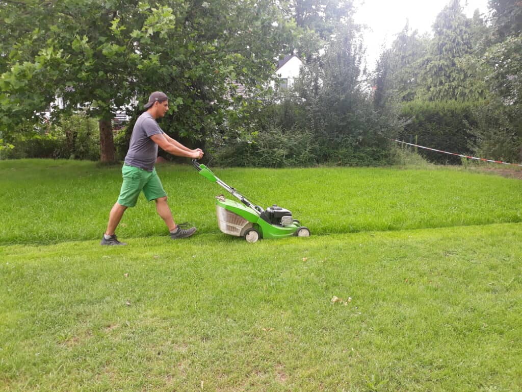 Rasenmähen